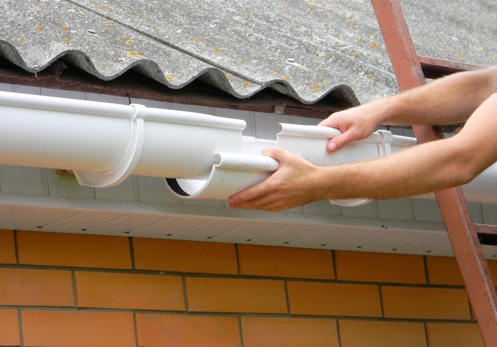 rain gutter pipe renvoation and repair