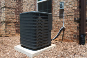 ac unit outside residential home