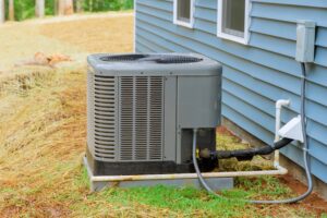 installation of ac unit outdoors