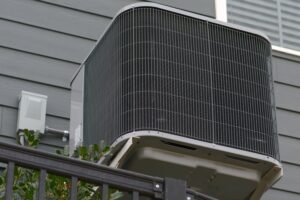 above ground raised hvac unit