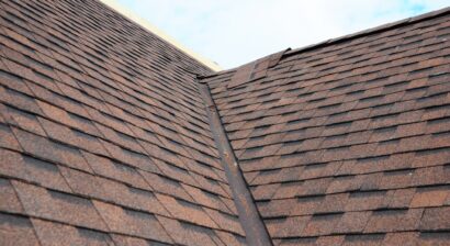 asphalt shingles, close up of roof