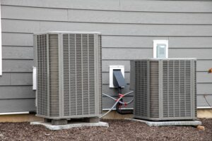 ac units installed side by side