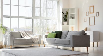 interior light in living room