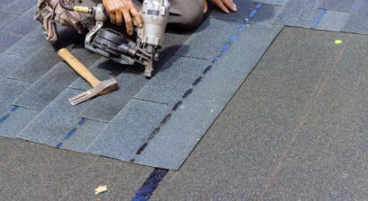installing new shingles