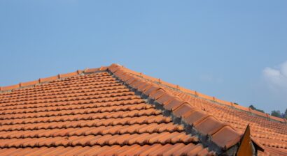 view of roof tiles on guest house