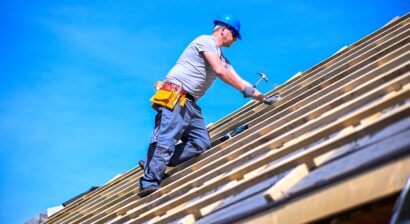 repair and replacing old roof with new