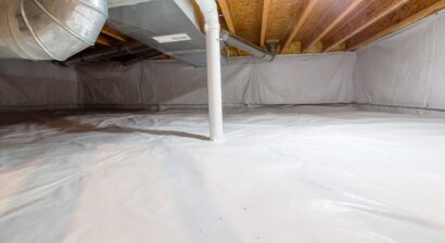 crawl space fully encapsulated
