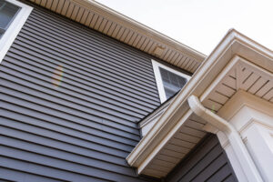 vinyl siding on a home