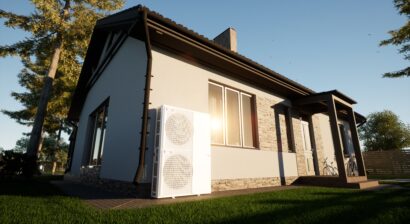 heat pump for air for a home