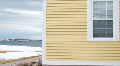exterior of a country wooden home