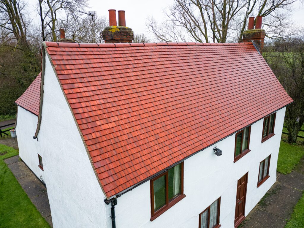 brand new roof and tiles