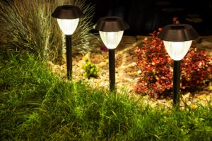 small solar garden lights